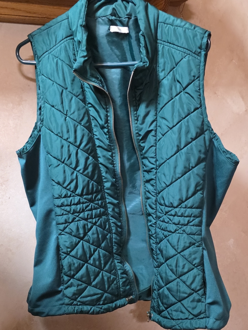 Quilted Teal Women's Vest Jacket